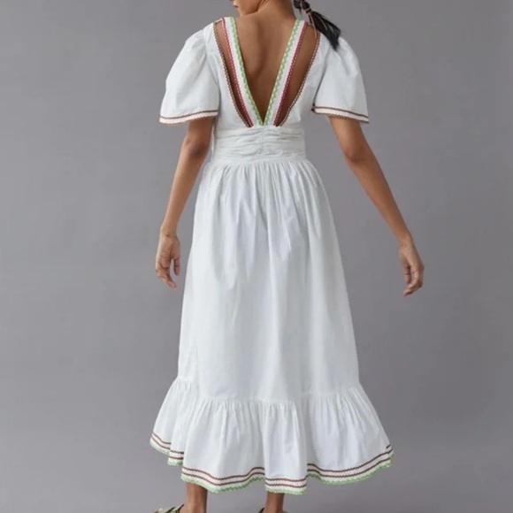 Urban Outfitters Carla Cutout Maxi Dress S NWOT - Picture 3 of 11